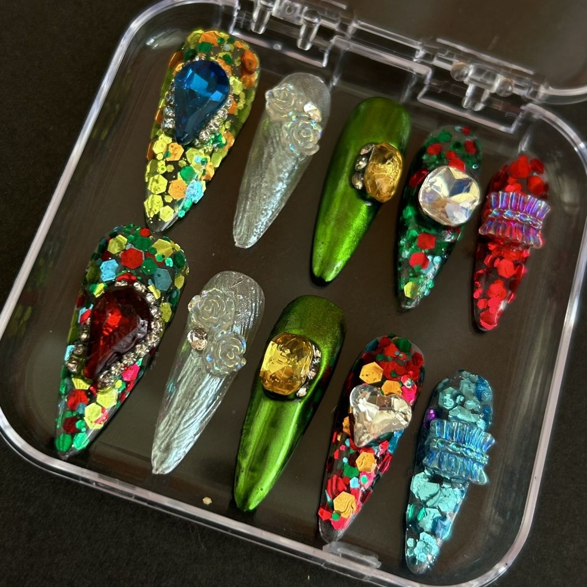 10 Colored gemstone